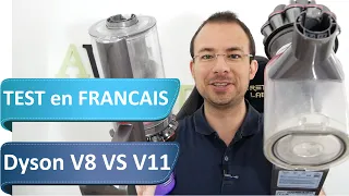 Dyson V11 VS Dyson V8 : 300€ de différence pour quelle efficacité supplémentaire ?