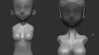 Sister, here I come 3D modeling zbrush beauty model learning