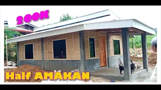 Half Concrete Half Amakan House (200K)