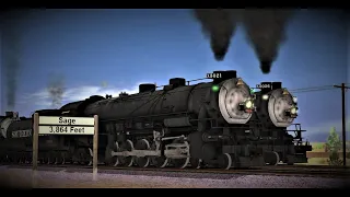 The War of Southern Pacific: | SP 5021 + MT-4 | vs | GS-8 + SP 5026| - Trainz