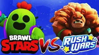 ЧТО ЛУЧШЕ BRAWL STARS ИЛИ RUSH WARS / Раш Варс VS Бравл Старс