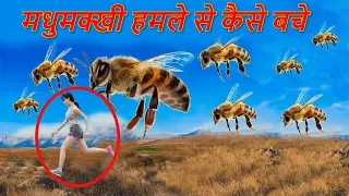 मधुमक्खी हमले के दौरान खुद को कैसे बचाए ?