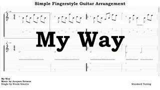 My Way - Simple Fingerstyle Guitar Arrangement