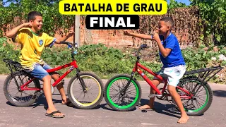 Batalha final de grau na ralada de mão de KM (parte final)