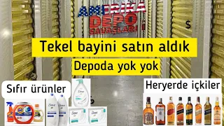 Tekel bayini satın aldık / depoda yok yok