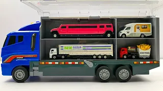 [トミカ] 13 Type Tomica Cars ☆ トミカ opening and put in big Okatazuke convoy