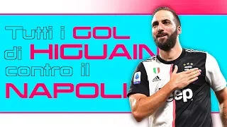 Tutti i gol di HIGUAIN contro il NAPOLI 😱😱