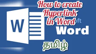 Hyperlink in Ms word Tamil