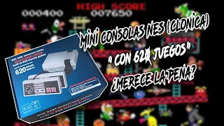 NES mini clónica con 620 juegos | ¿Merecen la pena estas consolas chinas? | NES mini clónica review