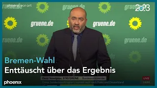 Die Grünen zum Wahlausgang in Bremen am 15.05.23