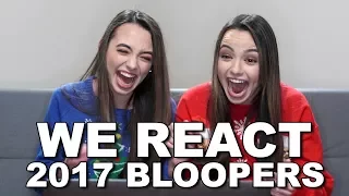 Reacting to our 2017 Bloopers - Merrell Twins