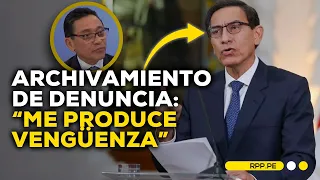 Humberto Abanto consideró una vergüenza que fiscal de la Nación archive denuncia contra Vizcarra