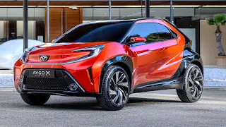 НОВАЯ Toyota Aygo X PROLOGUE 2022 - ПЕРВЫЙ ВЗГЛЯД и подробности