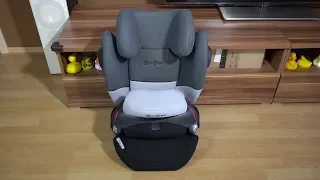 Cybex Pallas M-Fix SL Kindersitz Unboxing waschen und Einbau