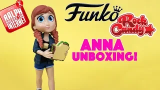 Funko Rock Candy Disney Comfy Princess ANNA unboxing review POP