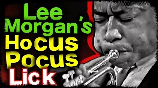 How Lee Morgan Improvises over Major ii V I Chord Progression | Lick Breakdown