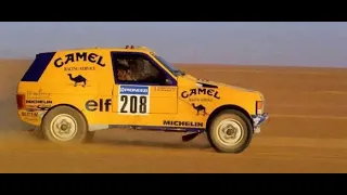 Range Rover Halt'Up! Paris Dakar 1988 Memory !