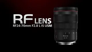 사진부터 영상까지! 완벽한 표준 줌렌즈, RF24-70mm F2.8 L IS USM | 캐논 RF Lens