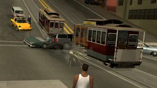 Crazy Trams Mod for GTA San Andreas