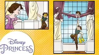 Disney Comics In Motion | Disney Princess | Rapunzel “Castle Tag"