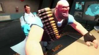 Heavy and medic get it on