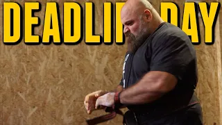 DEADLIFT TRAINING for Powerlifting Meet Tattooed and Strong