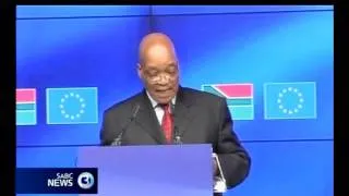Zuma meets EU leaders to strengthen trade relations