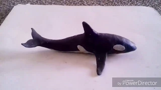 Orca de plastilina