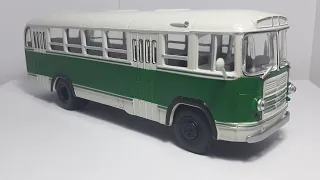 ЗиЛ-158. Наши автобусы Modimio collections. Масштабная модель автобуса 1:43.