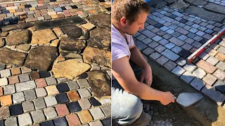HOW TO LAY COBBLES - Cobble Stone Top Tips!!