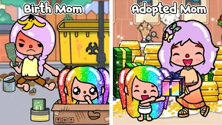 Birth Mom But Bad and Adopted Mom But Good | Toca Life Story | Toca Boca