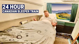 Private Room on Canada’s Overnight Sleeper Train 😴 - 24 hrs to Montreal