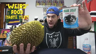 "WEIRD" Food Taste Test | L.A. BEAST