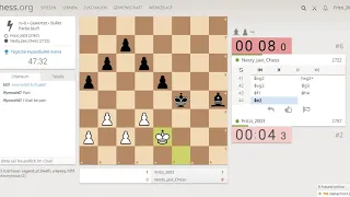 Fritzi playing the Daily Hyperbullet and Ultrabullet Arena on lichess