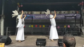 Улуттук казак бийи Ата-Толгау Лондон Kazakh traditional dance Ata Tolgau London