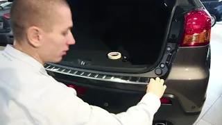 Stainless Steel / Carbon Fiber Rear Bumper Protector Install Video