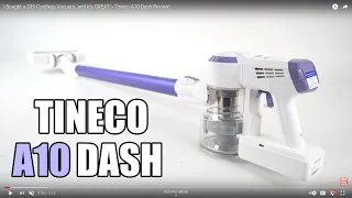 I Bought a CHEAP Cordless Vacuum..and it's GREAT! - Tineco A10 Dash Review!
