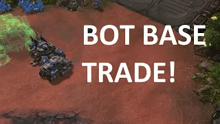 BASE TRADE! - SC2 AI - 27Turtles vs Chance