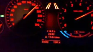 BMW 535i F10 acceleration 0-220 kmh.mp4