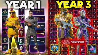 $2,000,000 UC INVENTORY after 3 YEARS in PUBG MOBILE!