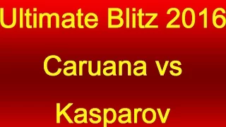 Ultimate Blitz Challenge 2016: Caruana vs Kasparov