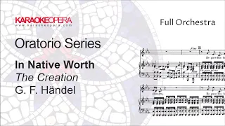 Karaoke Opera: In Native Worth - The Creation (Haydn) Orchestra only with score