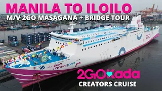 Manila to Iloilo via Ferry | 2GOKada Creators Cruise | 2GO Masagana | Philippines Travel
