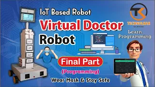 VIRTUAL DOCTOR ROBOT AND  HEALTH MONITORING SYSTEM WORKING  || final part ||#virtual_doctor_robot
