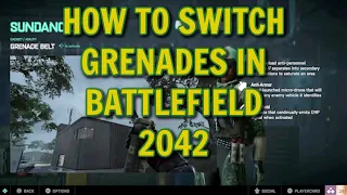 BF 2042 HOW TO SWITCH GRENADES ON THE FLY