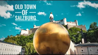 Old Town Of Salzburg Austria 2021- 4k