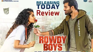 Rowdy Boys Full Movie In Hindi | Ashish , Anupama Parmeswaran