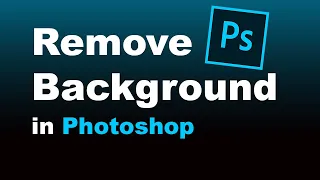 Remove Background From Image in Photoshop - Replace w/Transparent (Quick or Object Selection Tool)