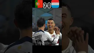Portugal vs Luxembourg UEFA EURO 2023 #ronaldo Nice #goals 🔥🇵🇹 #football #youtubeshorts