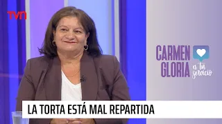 La torta está mal repartida | Carmen Gloria a tu servicio